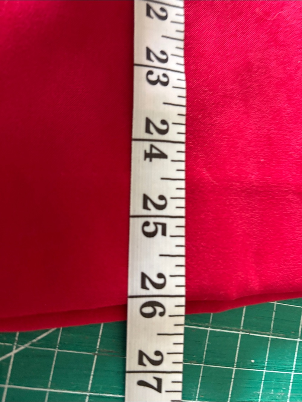Leslie Fay Vintage Bright Red Suede Skirt Suit - Picture 9 of 10